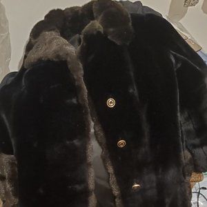 Vintage faux fur